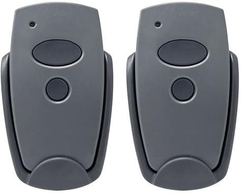MeYuxg Abridor de Puerta de Garaje, 2 Unidades, Mando a Distancia Universal, Mando a Distancia 868 MHz, Compatible con Marantec Digital 302, 304, 382, 384, 313, 321, 323,