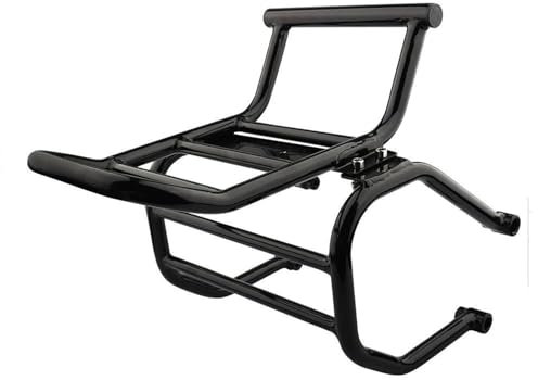 YESKIT stark und robust Motorrad Schwarz Gepäckträger Frontgepäckträger Top-Box Koffer Koffer Trägerplatine Für Trail 125 2021 2022