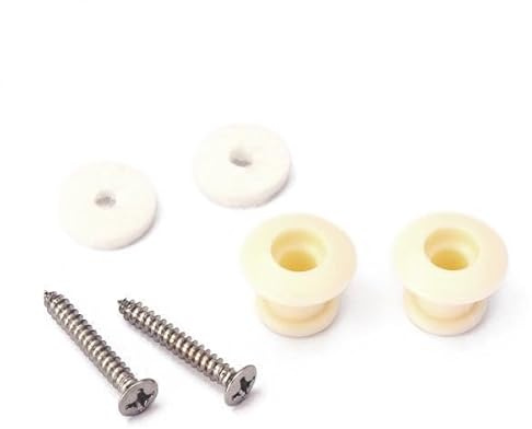 Oshhni 3er Pack Hochwertige Gitarrengurt Sicherung für E-Gitarren und Bass