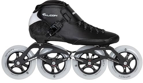 Powerslide Falcon 110 Speed Inline Skates für Racing, für Herren und Damen in schwarz