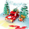 Three Dee Cards - Roter LKW mit Weihnachtsbaum 3D Pop-Up Weihnachtskarte, Geldgeschenk für Tochter, Sohn, Ehemann, Ehefrau, Bruder, Schwester, Mama, Papa, Familie, Weihnachtsgrußkart