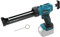 Akku Kartuschenpistole 300ml Kompatibel mit Makita 18V – Elektrische Silikonspritze mit 4 Geschwindigkeiten & LED-Licht, Kartuschenpresse zum Abdichten & Spachteln (ohne Akku)