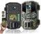 WOLFANG Wildkamera 4K HD, 64MP Full HD WLAN Wildtierkamera mit App, Jagdkamera mit Nachtsicht, Bewegungssensor, IP66 Wasserdicht, 0,1s Auslösezeit für Wildtieraufnahmen