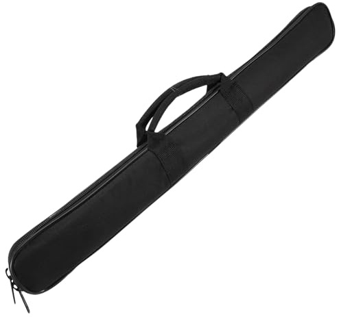 NOLITOY Professionelle Dicke Bambusflöten Schutztasche mit Netzfach Kratzfest Stoßgeschützt Tragbar für Schüler und Musiker zur Sicheren Aufbewahrung und Transport Zufällige Farbe