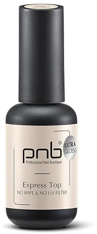 PNB UV/LED Express Top Coat 8 ml No Wipe Top Coat