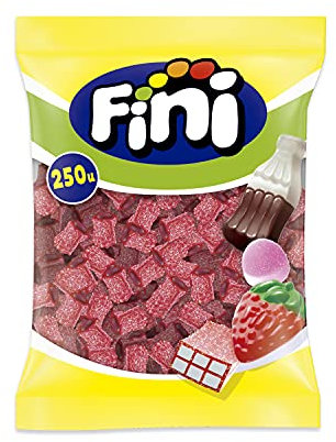 Verdrehte Rolle mit Erdbeeren Geschmack aus Pektine| Süßigkeit | Füllung | Verdrehte Rolle | Packung mit 250 Einheiten
