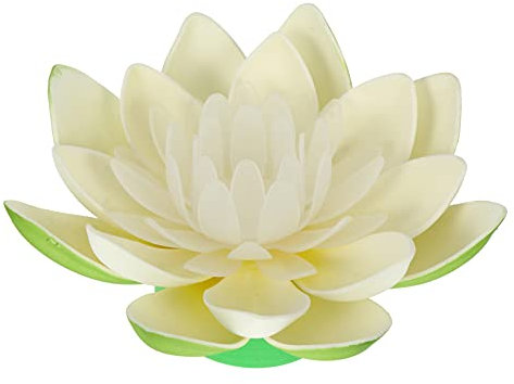 LIFKOME Lanterne De Lotus Colorée Fleur Décorative Décor Fleur De Lys Lumières De Pot Menées Fleurs Lumière Fleur De Lys Lumière Flottante Menée Allumer Décor LED Eva Lampe Aux Lotus Lis