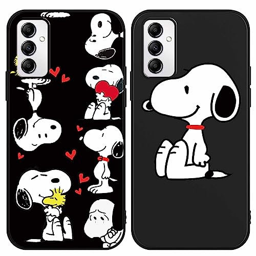 [2 Stück] Schutzhülle für Samsung Galaxy A14 5G Hülle 6.6, Handyhülle Niedlich Karikatur Muster TPU Silikon Einzigartige Lustig Beschützen Hülle für Samsung Galaxy A14