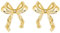Micory 925 Sterling Silber Damen Schleifen Ohrstecker,Ohrringe Gold für Frauen und Mädchen Modeschmuck Ohrringe für Frauen