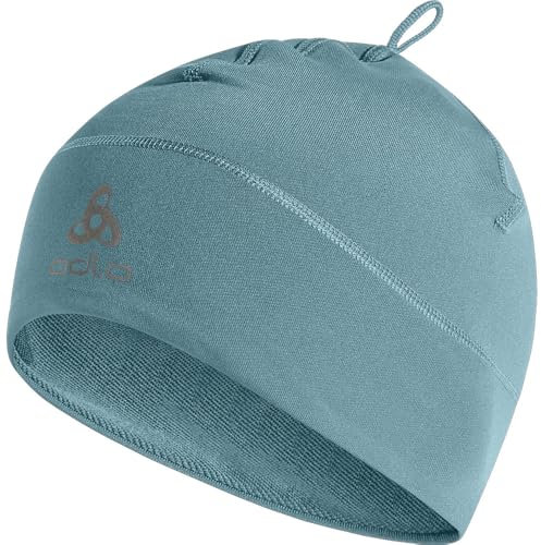 Odlo Unisex Mütze Herren Damen Polyknit Warm Sportmütze I Beanie I Wintermütze Winter Accessory Set, Provincial Blue