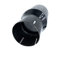 Auspuff Blende Für 1 PC Auto Glänzend Schwarz Edelstahl Universal Auspuffanlage Schalldämpfer Spitze Endrohr Auto Auspuffspitze Endrohrblende(IN 51MM Out 101MM)