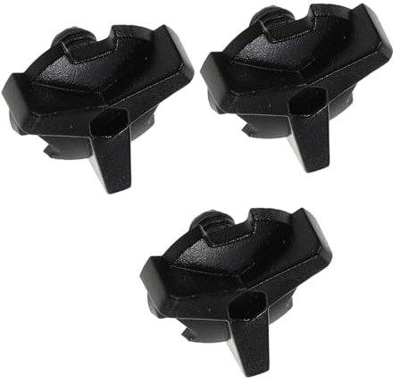 iplusmile 3pezzi Viti Per Visiera Casco Sostituzioni Sicure Per Caschi Da Dirt Bike Facile Installazione e Compatibilità Kit Riparazione Visiera Casco Nero