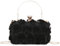 EVEOUT Pochette a Fiori in Raso per Donne Elegante Borsa da Sposa con Fiori di Rosa Clutch da Sera Borsa a tracolla per Festa Matrimonio Ballo