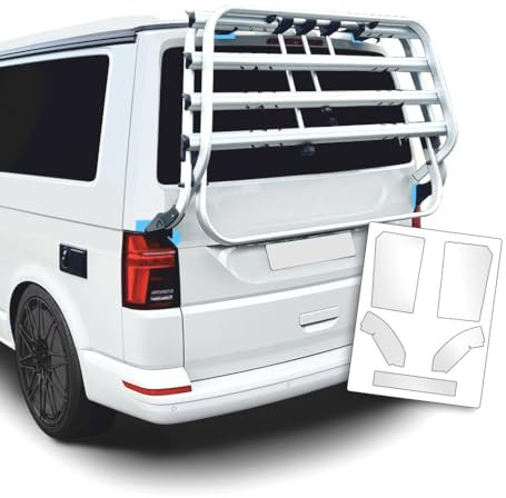 Lackschutzfolie für den Fahrradträger an der Heckklappe passend am VW T6 / T6.1