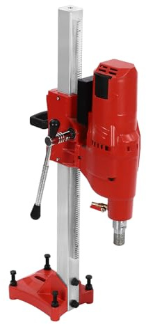 KernbohrgeräT Kernbohrmaschine Betonkernbohrer Diamant-KernbohrgeräT Mit StäNder Betonbohrer Diamant Diamantbohrer FüR Stahlbeton Ziegel Marmor Bohren Einstellbare Tiefenkontrolle 4250W 220V