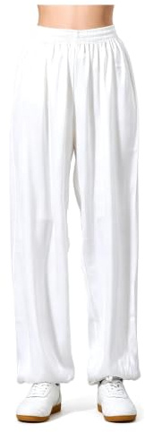 TREWQ Tai Chi-byxor bekväma, ventilerande unisex mjuka Tai chi träningsbyxor för kampsport