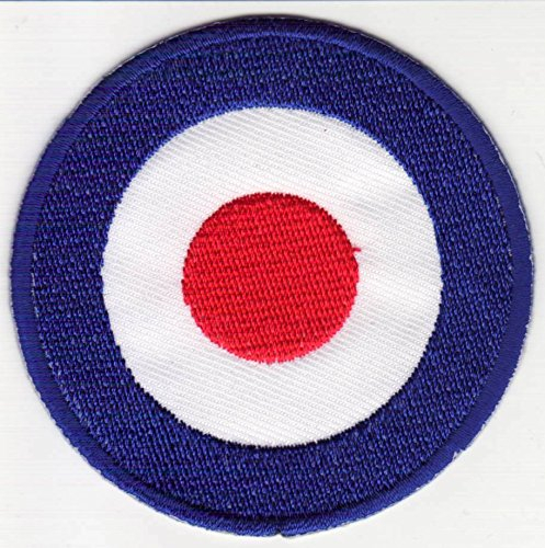 Mod Logo Aufnäher Patch groß für Jacken Aufbügler zum aufbügeln Mod subculture 25 cm