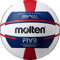 Molten FIVB Approved Elite Beachvolleyball, Rot/Weiß/Blau