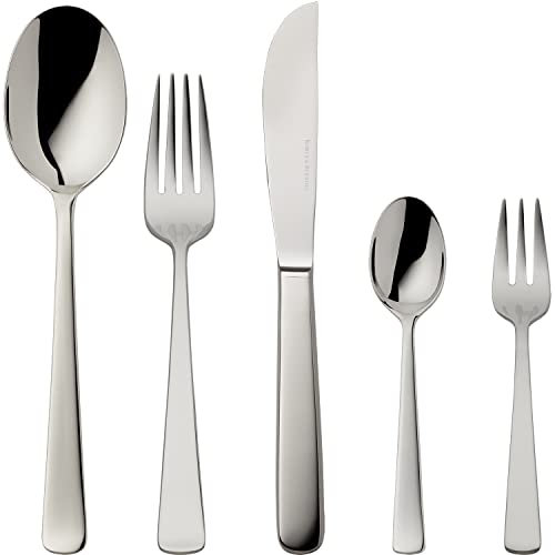 Robbe & Berking Atlantic Brillant 30 TLG. Menübesteck (18/8 Edelstahl) - Besteckset für 6 Personen