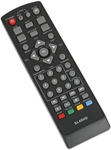 ALLIMITY Fernbedienung Ersetzen für Comag Dyon Eagle Galaxy Harrier Phoenix Predator Receiver SL40-HD HD-25 HD25-HDMI Sl40HD HD25 HD25HDMI