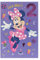 UK Greetings Disney Geburtstagskarte zum 2. Geburtstag für sie/Mädchen, mit Umschlag, niedliches Design, mit Minnie Maus