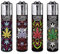 Clipper Feuerzeug 4er Set: (High Mandalas)