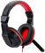 Mikikit Head Stereo Headphones Microphone Gaming Headset for Pc Laptop Noise-canceling Earphones Adjustable Padded Headband Random Color