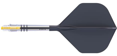 CUESOUL ROST T19 Carbon Integrated Dart Welle und Flug, große Standardform,Set von 3
