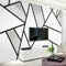 TANYANG Moderne Simple 3D Stéréo Noir Et Blanc Géométrie Ligne Personnalisé Mural Papier Peint Salon Tv Canapé Étude Bureau Papiers Peints Pour Murs 3 D 150Cm(W)×105Cm(H)