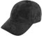 fiebig Cappellino da baseball Pigskin con fodera in cotone | Cappello in pelle per tutto l'anno | Berretto in pelle con visiera, Nero , 60