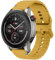 RosMank Bracelet 22mm pour Amazfit Balance/Bip 5/GTR 4/GTR 3 Pro/GTR 3/GTR 2/GTR 47mm, Bracelet de Rechange en Silicone souple pour Amazfit Cheetah/Cheetah Pro/Stratos 3/Stratos 2s ((Jaune))