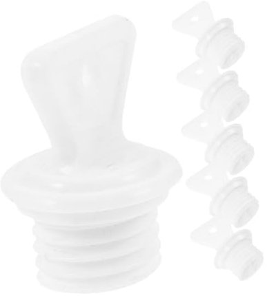 Ipetboom 6piezas Tapones De Reutilizables Para Bolsas De Agua Caliente Sellos Prueba De Fugas Accesorios De Calentamiento Para Uso Casa