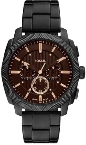 Fossil Men's Analog Quartz Watch with Stainless Steel Strap FS6097