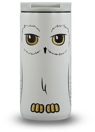 Travel Mug Metal (350ml) - Harry Potter (Hedwig)