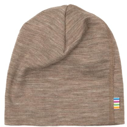 Joha Baby Kinder Jungen Mädchen Beanie Merinowolle/Seide, Größe:45, Farbe:beige