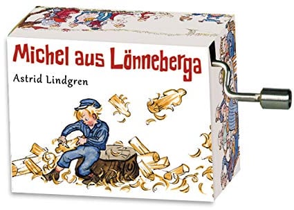 Fridolin Spieluhr/Music Box Michel im Holzschuppen, Melodie: Michel war EIN Lausejunge