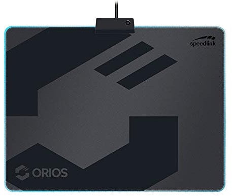 Speedlink Orios LED Gaming Mousepad Soft, grigio-nero