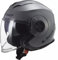 LS2, casco jet moto Verso, nardo grey, S