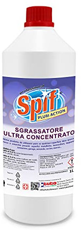 Spif Pluri Action Sgrassatore CONCENTRATO Super Potente 1 Lt PROFESSIONALE