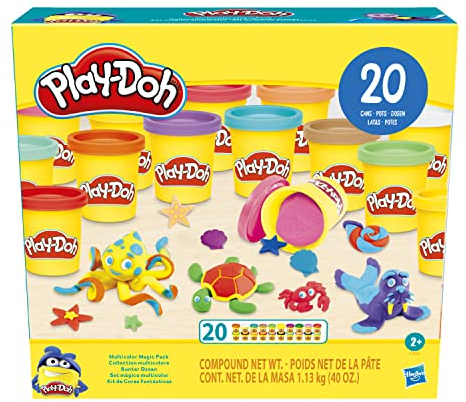 Play-Doh F2829 Hasbro Multicolor Magic Pack, Mehrfarbig