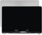 DZLQS A2338 - Pantalla LCD de repuesto para MacBook Pro de 13.3 pulgadas Retina M1 2020 EMC 3578 MYD83 MYD92 MYDA2 MYDC2 2560x1600 cubierta superior (plata)