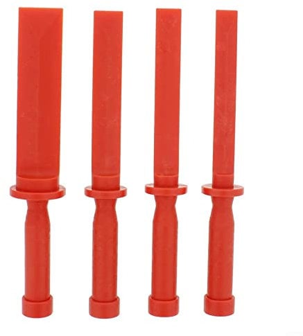 URPIZY Lot de 4 grattoirs à burin en plastique adhésif universel