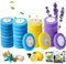 Olnamaro® Disposable Toilet Brush Wand Refills, Toilet Bowl Cleaners,A Total of 32 pcs Refills(4 Aroma Types)(Brush Refills)
