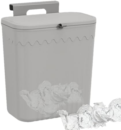 Sort & Go 3L - Composteur Cuisine - Poignée De Transport - Petite Poubelle Compost De Table, Comptoir Ou sous La Cuisine, Poubelle Suspendue pour La Cuisine,Poubelle Suspendue