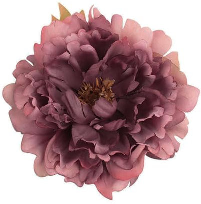 120mm Broches à Fleurs En Tissu Délicat Pour Mariage Sur La Plage Épingles à Revers Faites à La Main Pour Femmes Et Filles Vêtements Accessoires Décoratifs Pour Cheveux Cadeaux (brun violet)