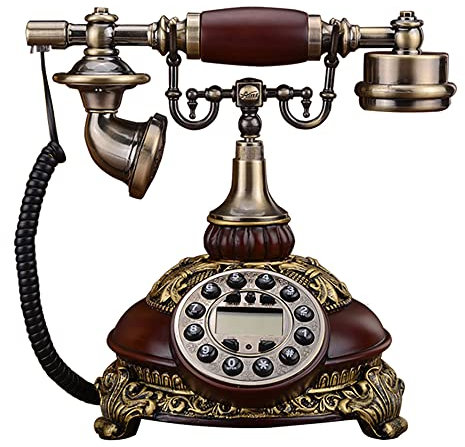 CAFIEDR telephone Landline Phone,Retro Style Antique Landline Telephone,Home And Office Telephone Phone Home Living Room Decor home phone,Telephones