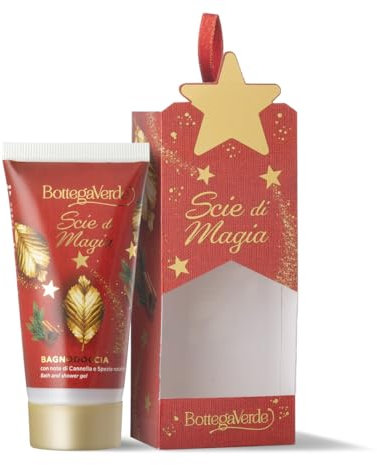 Bottega Verde - Scie di Magia, Bagnodoccia, 50 ml, con note di Cannella e Spezie natalizie
