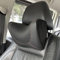 ThamesComforts Premium Memory Foam Car Neck Pillow - 3D Ergonomic Design, Leather Cover, High Support for Neck & Spine Relief - Ideal for Long Drives, Road Trips,Office & Travel (Black)