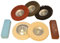 Moleroda Angle Grinder Metal Polishing Kit – 5-Piece Restoration Set with M14 Thread | Abrasive Discs, Felt Pads & Compounds for Stainless Steel, Aluminum, Brass & More