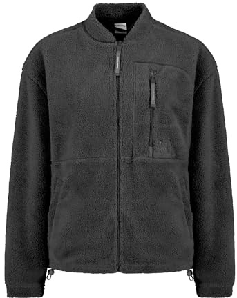 Sublevel Damen Fleecejacke – Teddyfell Jacke, weich, warm & ideal für Freizeit & Outdoor black L